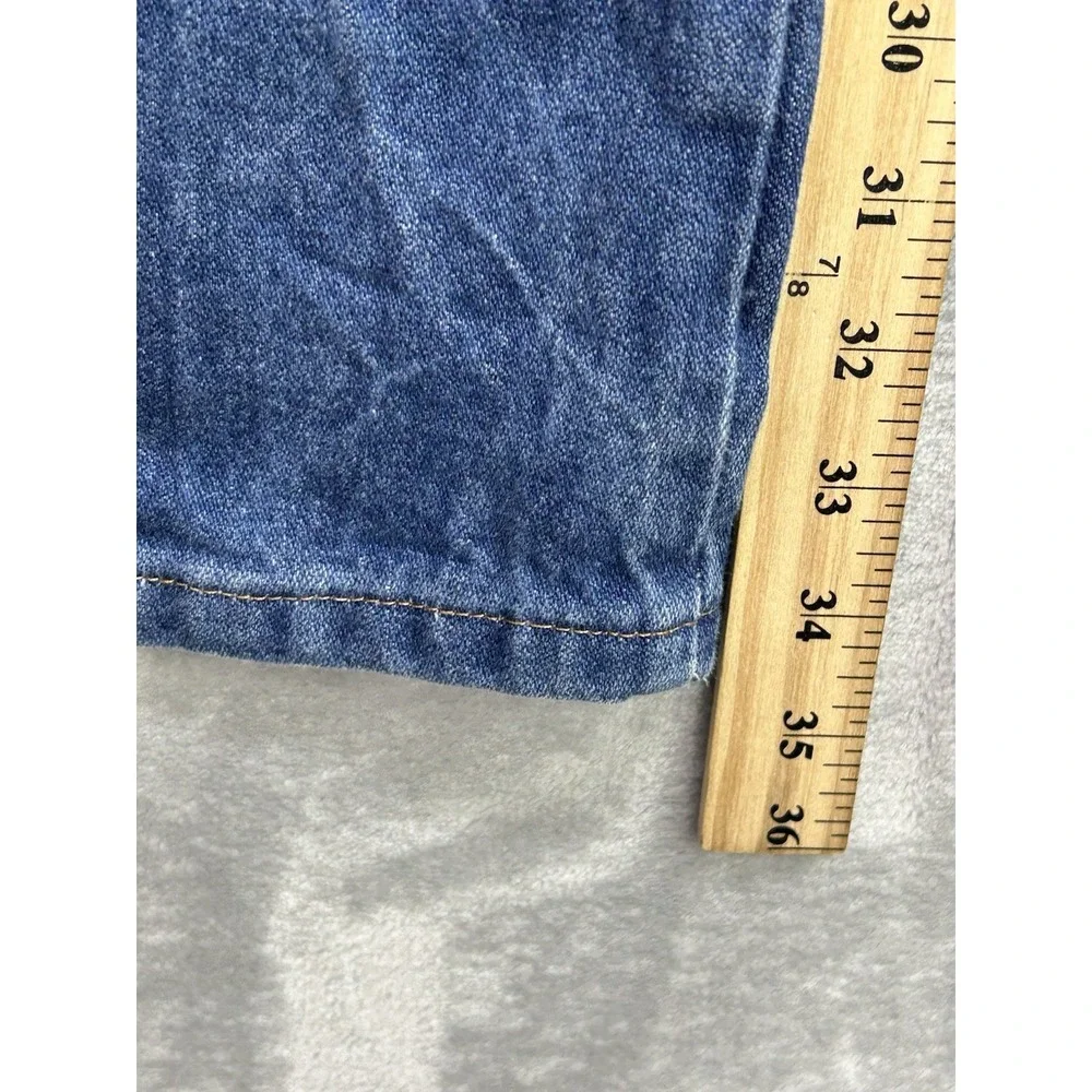 Wrangler 13MWZ Cowboy Cut Jeans Mens 27x34 Blue Denim Western Workwear Rodeo